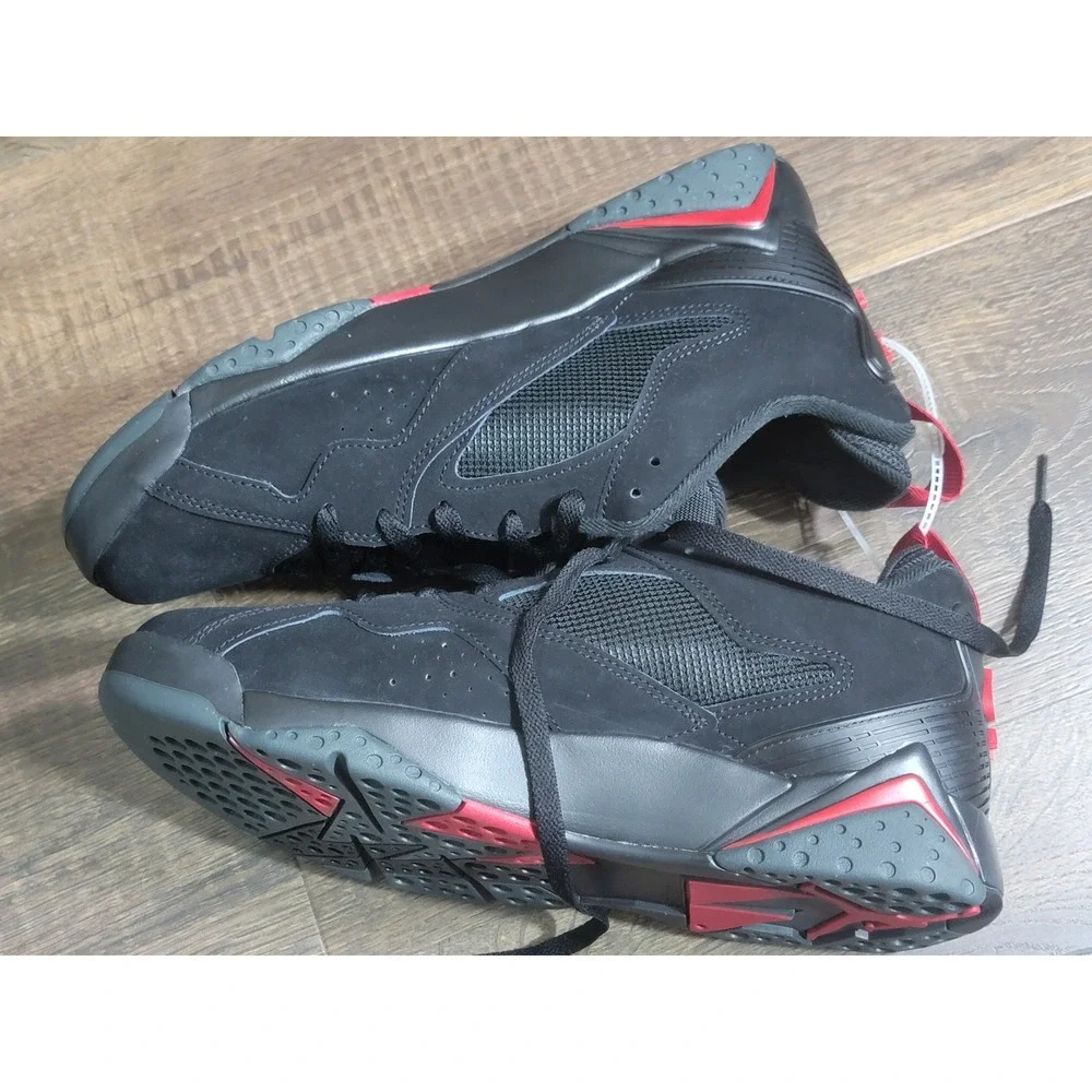 Jordan True Flight Black Varsity Red Mens Basketball Shoes HQ3950-006 Size‎ 10